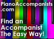 PianoAccompanists.com - The easiest way to find an accompanist