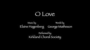 O Love by Elaine Hagenberg