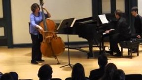 Scherzo from Sonata for Bass and Piano by Hindemith